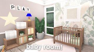 Baby Room Build for Your Houses  Roblox Bloxburg Build