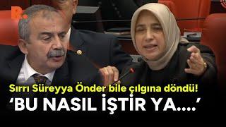 Sırrı Süreyya Önder bile çılgına döndü AK Partili Zengin ile Saadet Partisi grubu birbirine girdi