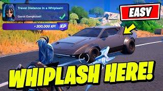 How to EASILY Travel Distance In a Whiplash in Fortnite Chapter 5 Quests