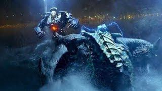 Gipsy Danger vs Leatherback - Fight Scene - Pacific Rim 2013 Movie Clip HD