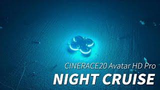 FLYWOO CineRace20 Walksnail Avatar HD Pro Camera Night Cruise test