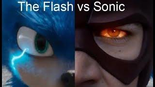 The Flash Vs Sonic Epic Race