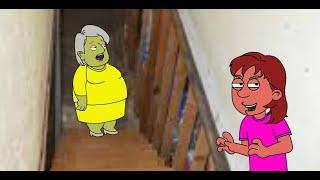Dora pushes Abuela down the stairsGrounded