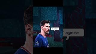 Messi VS Ronaldo in Minecraft  Part 3 #shorts #viral #funny #trending