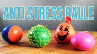 Anti Stress Ball selber machen  3 Arten Anti Stressball