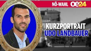 NÖ-WAHL Kurzportrait Udo Landbauer FPÖ