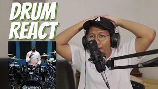 LARNELL LEWIS HEARS A SONG ONCE AND PLAYS IT PERFECTLY INDONESIAN DRUM REACT