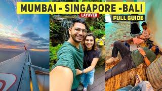 Mumbai to Bali - Full Details with Flight Review Visa Process Airport Transfer SIM card and More