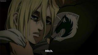 Annie meets Hitch After 4 Years  Attack on Titan Season 4 part 2 episode 7 Eng sub