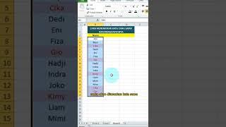 cara cepat mencari kata yang sama dan menghapusnya di excel menggunakan keyboard