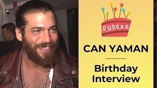 Can Yaman  Israel trip confirmed  Birthday Interview  English   2019