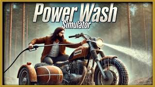 Powerwash Simulator Forest Cottage and Speedy Motorbike Cleanup