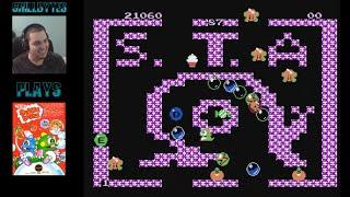 Lets Play Bubble Bobble NES Classic part 1 Bad Ending 1