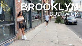 NEW YORK CITY Walking Tour 4K - BROOKLYN - BUSHWICK