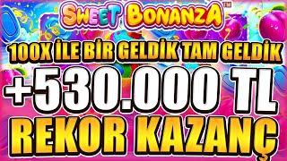 Sweet Bonanza  Slot Oyunları  530.000 TL REKOR VURGUN  #slot  #slotoyunları #sweetbonanza