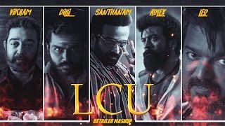 LCU  - Detailed Mashup  LEO Vikram  Kaithi  Lokesh Kanagaraj  Cinematic creative media