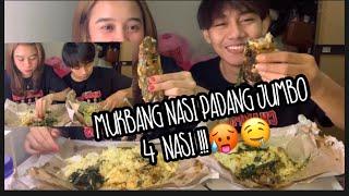 4 NASI PADANG JUMBO  MUKBANG  BARENG PACAR