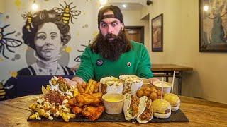 THIS MEXICAN PLATTER CHALLENGE HAS NEVER BEEN CONQUERED  BeardMeatFood
