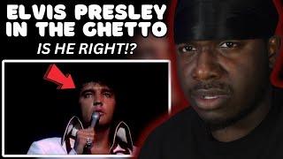 FIRST TIME HEARING Elvis Presley - In The Ghetto REACTION