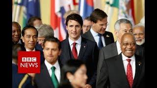 G20 SUMMIT World leaders assemble for family photo - BBC News
