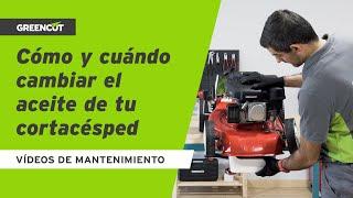  ¿CÓMO y CUÁNDO cambiar el ACEITE de tu CORTACÉSPED?