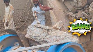 ASMR Quarry Primary Rock Crusher MachineRock Quarry Crushing OperationsRock Crushing VideoGoviral