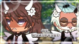 Mr. Homophobe  Gacha Life Mini Movie  GAY  GLMM  BL  OG  READ DESC