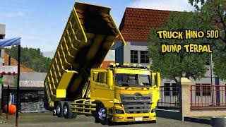 SHARE MOD & LIVERY TRUCK HINO 500 DUMP TERPAL  NO PASSWORD