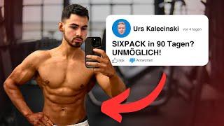 So bekommst du in 90 Tagen sichtbare Bauchmuskeln SIXPACK SCHNELL BEKOMMEN