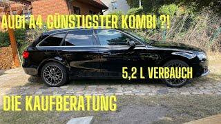 Audi A4 B8 Kaufberatung  2.0 TDI - Fazit nach 200k km - Sparwunder -günstiger Kombi