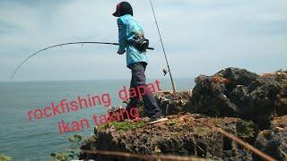 mancing rockfishing dapat ikan taking