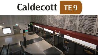 TE9 Caldecott MRT Station Platforms to Exit 4  Singapore Walking Tour