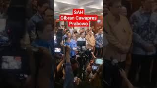 SAH Gibran Cawapres Prabowo