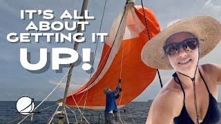 DOWNWIND SAILS A SEA TRIAL Asymmetrical Spinnaker & Code D Ep. 30