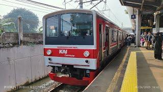 4K Train spotting the ex-Musashino Line 205 series in Indonesia