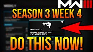 How To Complete ALL SEASON 3 WEEK 4 Challenges MW3 Multiplayer