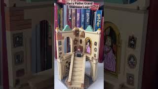 Harry Potter Grand Staircase Lego #harrypotter #lego #legobuild #harrypotteredit #legos #magic #hp