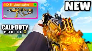 *NEW* LEGENDARY CX-9 - VIBRANT ASHES  COD MOBILE