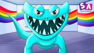 ORIGIN of CYAN Rainbow Friends Animation