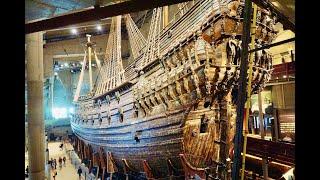 Vasa Museum Stockholm Sweden walking tour 2023 4K