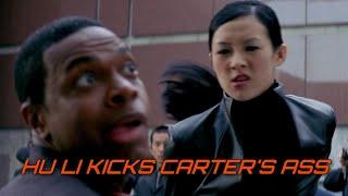 Rush Hour 2  Hu Li kicks Carters ass