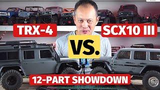 RTR Axial SCX10 III vs. Traxxas TRX-4 - Best portal axle trail crawler ready to run shootout review