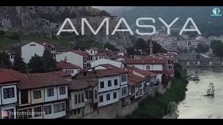 Amasya Kalesi ve Amasya Merkez Drone Hava Çekimi