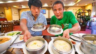 Head-Sized DUMPLINGS  Chinese FOOD TOUR with Mike Chen