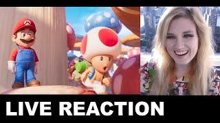 The Super Mario Bros Movie Teaser Trailer REACTION - 2023 Chris Pratt