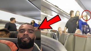 Man Mocks Black Woman on Plane But Unaware of Whos Sitting Behind Her