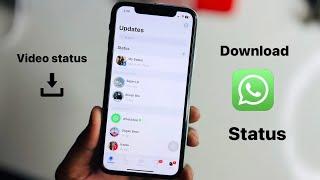 How to download Whatsapp status in iPhone