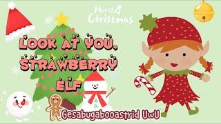 Strawberry Elf Lyrics + Cover Video  Cover by Gesa **STRAWBERRY CHRISTMAS SPECIAL**