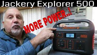 New Addition To My Off Grid Power Needs - Jackery Explorer 500 Test And Review