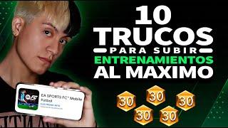  10 TRUCOS para ENTRENAR al MÁXIMO a tus JUGADORES en FC MOBILE 24